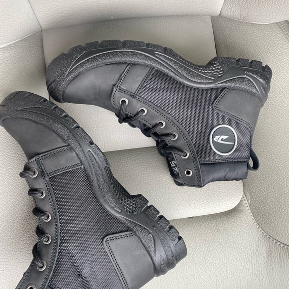 Men's Steel Toe Cap Lightweight Anti-Spike Oil-Resistant SlipResistant WorkBoots - Picture 6 of 17